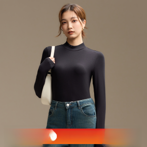 MiiOW | เสื้อยืดคอกลมแขนยาวทรงสลิมฟิตสำหรับผู้หญิง เสื้อชั้นในสีขาว แฟชั่นฤดูใบไม้ร่วง 2025 ลำลอง ใส่ได้ทุกวัน เสื้อชั้นในสตรี