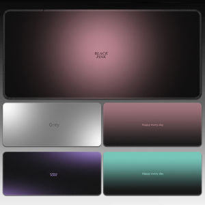 Good-looking Gradient Mouse Pad Oversized Customized Office Computer Keyboard for Boys and Girls Large Table Mat Desk Pad