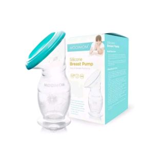 MOOIMOM New Silicone Breast Pump Pompa ASI Silikon Ibu Menyusui