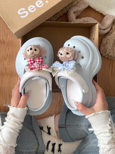 Cute Breathable Womens Flip Flops Spring Summer New Style Outdoor Wear Thick Bottom Sandals Open Toe Comfortable Casual Shoes