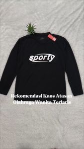 Baju Olahraga Atasan Wanita Lengan Panjang Kaos Jersey Dry Fit Running Zumba Lari Yoga Senam Fitness Volly Futsal Sport dll..\n Apa Itu Baju Olahraga Atasan Wanita Lengan Panjang?\nBaju olahraga atasan wanita lengan panjang adalah pakaian yang dirancang khusus untuk aktivitas fisik dan olahraga. Desainnya dirancang untuk memberikan kenyamanan dan fleksibilitas saat berolahraga, sementara bahan yang digunakan memastikan bahwa tubuh tetap sejuk dan kering.