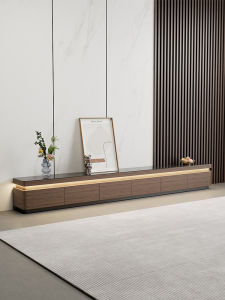 Compact Living Room TV Stand with Storage