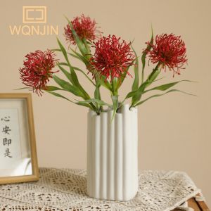 1PCNEW Simulated Needle Cushion Flower Simulated Green Plant Home Decoration Artificial Flower Wedding Decoration Flower