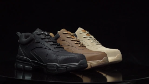 PRO Safety 1806 Safety Shoes Ultra Light Weight Black Khaki Brown Low cut