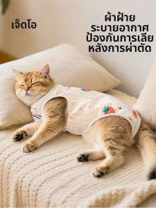 7o | Cotton Breathable Post-Surgery Clothing for Cats