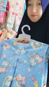 Mukena Anak Perempuan Motif Karakter Campur