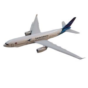 6 inches Garuda Indonesia A330 Diecast Airplane Collectibles with Stand for Display