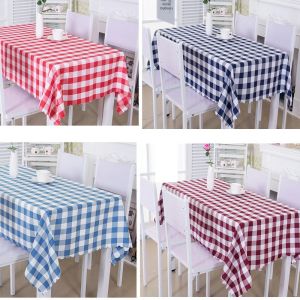 Rustic and Fresh Ins Style Gingham Tablecloth