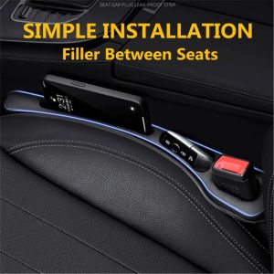 2X Car Seat Gap Filler Between Seats Decoration Interior Accessories For BMW 3 Series F30 F31 F34 M3 E46 E90 E91 E92 E93 G21 G20