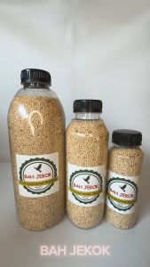 Milet Putih Berkualitas Gacor untuk Pakan Burung Lovebird, Parkit, Kenari, Perkutut Finch