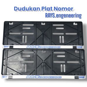Dudukan Plat Nomor Mobil Universal isi 2pc