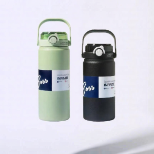 Large Capacity Insulated Flask 316 Stainless Steel Straw