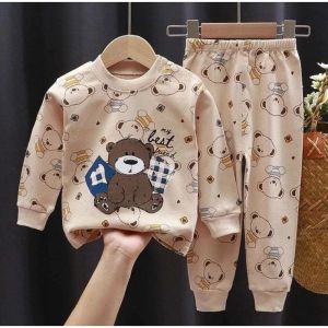 Setelan Anak 0-5 Tahun Piyama Anak Baju Anak Baju Panjang