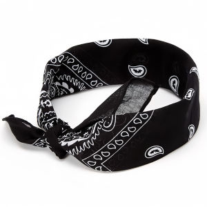 12pcs 55cm*55cm Polyester-Cotton Fashion Hip-Hop Scarf Bandana Hiphop Handkerchief Headband Swag Scarf Color random for Men and Women