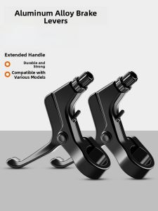 Childrens Bicycle Brake Handlebars Universal Mountain Bike Lever Brakes Accessories Full Set Single Speed Bike Pedal Car