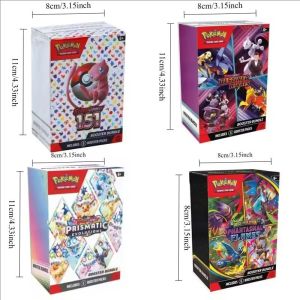 Bandai | Pokemon Card V10 Booster Bundle Destined Rivals Prismatic Evolutions Scarlet Violet 151 English Booster Transaction Cards Gifts