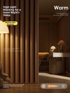 SHULIAN | No-Drilling Windproof Thicker Partition Curtain