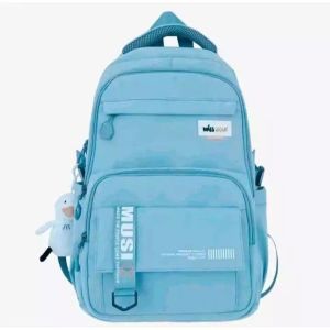 Tas Ransel Sekolah Anak Uniseks Karakter MUSIC Backpack Perempuan Laki laki Tas Punggung Korea Style