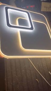 LED Lampu Langit-Langit Modern Minimalis 3 Warna Ceiling Kamar Tidur Lampu Dekorasi Rumah Lampu Ruang Tamu Bilik Tidur