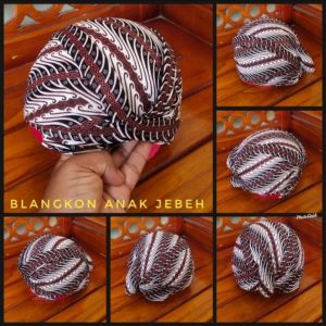 COD Blangkon anak jogja full batik 02 new murah