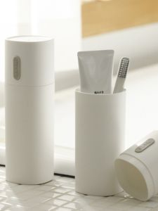 Hộp Đựng Bàn Chải Đánh Răng Du Lịch Đa Năng Đơn Giản Hộp Đựng Kem Đánh Răng Cốc Rửa Miệng Cốc Đựng Đồ Cá Nhân Cốc Đựng Đồ Học Sinh