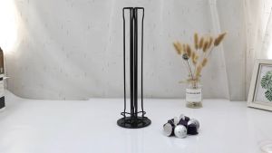 Tempat Kopi Kapsul Nespresso Capsule Holder Tempat Kapsul Kopi Rak Holder Nespresso 40 Pods Hitam Untuk Coffee Bar