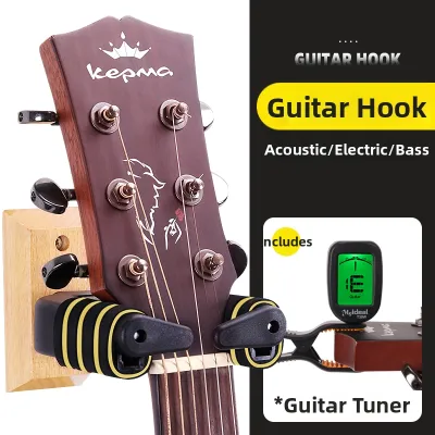 Wall Mounted Guitar Hanger for Displaying