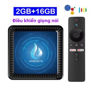 Hộp Giải Mã Truyền Hình Thông Minh Q17 Android 14 Allwinner H313 Với Google Assistant Bluetooth 5.4 Wifi Kép 4GB/8GB/32GB/64GB/128GB Tốc Độ Rất Nhanh