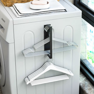 Magnetic Suction Hanger Rack Balcony Washing Machine Side Punch-Free Wall-Mounted Clothes Hanger Storage Rack Clothes Hanger Handy Gadget