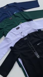 Jubah Anak Laki-Laki Bordir Lengan Panjang Terbaru Gamis Anak Cowok Usia 1-14 Tahun Kawan Muslim