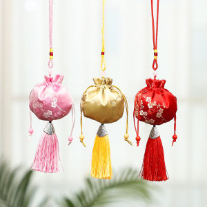 Túi Thơm Tết Đoan Ngọ Túi Thơm Đuổi Côn Trùng Cỏ Ngải Túi Thơm Khử Mùi Hoa Oải Hương Túi Hoa Mai Hoa Sen Tua Rua Mang Theo Người Phụ Kiện Treo Xe