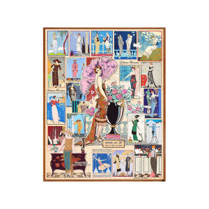 3D-JP | Museum Series Fashion Magazine Jigsaw Puzzle 2000 Pieces