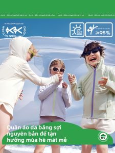 Kocotree | Áo Chống Nắng Bảo Vệ UV Cảm Giác Mát Lạnh Cho Trẻ Em