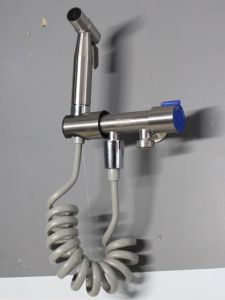 Homeneeds FXQ-109: Bidet Jet Shower Toilet & Selang 150 Cm & Kran Bahan Stainless