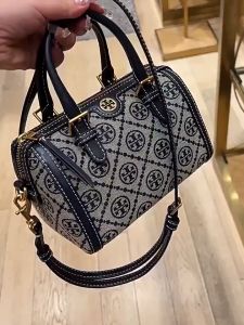 Boston Bag cowhide pillow bag embossed handbag Embroidery TB Womens bag Toast crossbody wrist bag