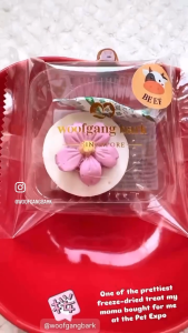Freeze Dried Mini Sakura Cake Set for Dogs and Cats. 100% Natural Pet Treats by Woofgang Bark.