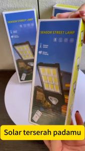 【Garansi 3 Tahun】 Lampu Tenaga Surya 600W LED/COB Lampu Taman Tenaga Surya Kontrol Pencahayaan Jarak Jauh Luar Ruangan