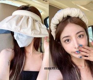 Bờm chống nắng có thể tháo ra làm mũ