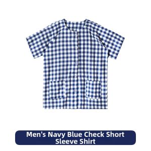 Easy-on-and-off Short Sleeve Patient Care Gown