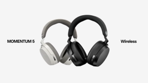 Tai nghe Sennheiser MOMENTUM 5 Wireless - Thời lượng pin lên đến 57 giờ sử dụng - Chống ồn chủ động Hybrid Adaptive ANC thế hệ mới - Hỗ trợ Lossless Audio và Snapdragon Sound - Sạc nhanh 10 phút cho tối đa 7 giờ nghe nhạc