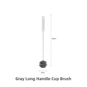 FaSoLa | Extended Handle Cleaning Brush for Baby Bottles Soy Milk Blenders and Water Bottles