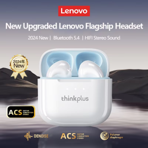 Lenovo | Lenovo LP23 Headphones Wireless Bluetooth 5.4 TWS Hifi Stereo Earphones Gaming Sports Touch Control HD Call with Mic Earbud