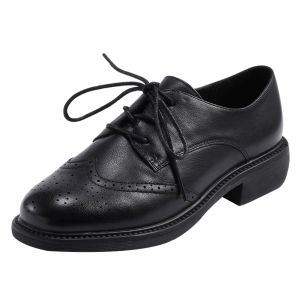 MIOLLIBARN | English Style Retro Summer Breathable Leather Shoes