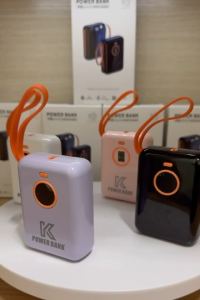 Pin Sạc Dự Phòng 20000mAh 3 Dây Tích Hợp – Sạc Nhanh 22.5W Màn Hình LED Siêu Nhẹ Hỗ Trợ Mọi Thiết Bị