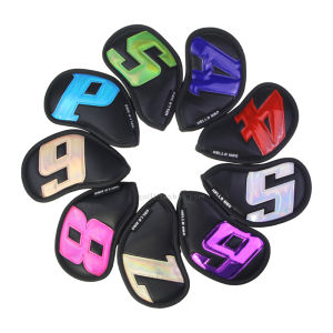 Dominant | Vivid Number Water Resistant Golf Iron Covers 9 Pieces
