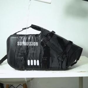 SOYAVISION 2 Pcs Motorcycle Saddle Side Pannier Bag 18L/28L/48L Waterproof Universal Motorbike Riding Luggage Storage Travel Bag