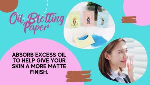 ASSORTED Oil Control Facial Paper Film Blotting Absorbent Cleansing Sheets Makeup Paper 50 sheets