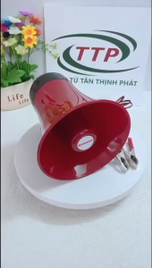 [CHÍNH HÃNG]Loa Phóng Thanh SUNRISE SH-196A Công Xuất 50W Bluetooth USB Gắn Xe Nam Châm 12V–24V Âm Thanh Xa 500m