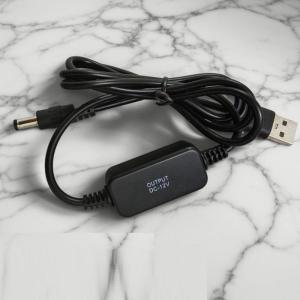 5V To 12V USB Boost Converter Cable Power Bank To WiFi Cord Portable Power Supply Wire For Fan Speaker 12V Electronic Equipment