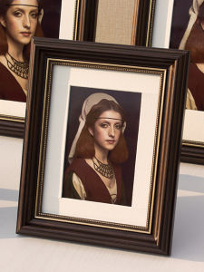 Creative Nordic American Retro Painting Frame Frame 7 8K 10 12-Inch Wall-Mounted Photo and Photo Frame Horizontal and Vertical Table